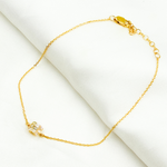 Load image into Gallery viewer, BFB60695. 14k Solid Gold Diamond Bracelet