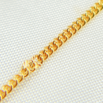 Load image into Gallery viewer, 14k Gold Filled Curb Chain with Diamond Cut Marina Link