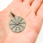 Load image into Gallery viewer, Silver Round Pendant