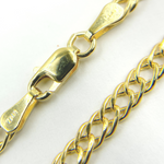 Load image into Gallery viewer, 14K Solid Gold Curb Chain