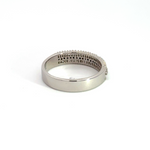 Load image into Gallery viewer, 14K Solid White Gold Baguette Diamond Ring.