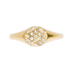 Load image into Gallery viewer, 14K Solid Gold Diamond Ring. RFE18435