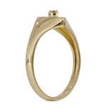 Load image into Gallery viewer, Gold Diamond Heart Ring