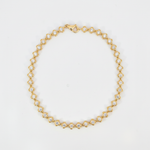 Load image into Gallery viewer, BR403957. 14k Solid Gold Diamond and Diamond Fancy Flower Bracelet