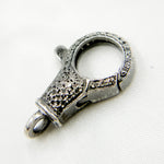 Load image into Gallery viewer, DC612. Diamond & Sterling Silver Round Trigger Clasp
