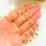 Load image into Gallery viewer, 14k Gold Filled Long and Short Link Chain