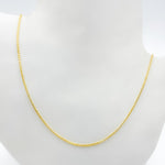 Load image into Gallery viewer, 030KV0934000. 14k Solid Yellow Gold Venetian Box Link Chain