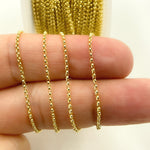 Load image into Gallery viewer, 030BETLGbyFt. 14K Solid Yellow Gold Rolo Link Chain