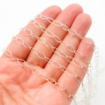 Load image into Gallery viewer, 791TWSS. Sterling Silver Twisted Oval Link Chain
