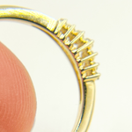 Load image into Gallery viewer, 14K Solid Gold Diamond Ring.