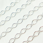 Load image into Gallery viewer, Sterling Silver Smooth Ova Link Chain