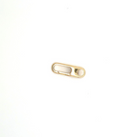 Load image into Gallery viewer, 1356-14K. 14K Solid Gold Oval Clasp