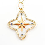 Load image into Gallery viewer, Shop Now 14K Solid Gold Star Pendant