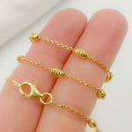 Load image into Gallery viewer, 8Necklace. Gold Plated Sterling Silver Satellite Necklace