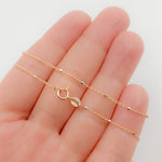 Load image into Gallery viewer, Yellow Gold with White Gold Cubes Satellite Chain