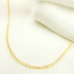 Load image into Gallery viewer, 14K Solid Gold Wheat Chain