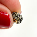 Load image into Gallery viewer, Diamond Sterling Silver Round Bead