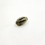 Load image into Gallery viewer, DC1007. Diamond & Sterling Silver Oval Bead