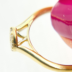 Load image into Gallery viewer, 14K Solid Gold Diamond Ring.