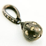 Load image into Gallery viewer, DC2003. Diamond & Sterling Silver Drop Charm