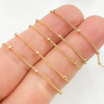 Load image into Gallery viewer, 444GF. Gold-Filled Satellite Chain by Foot