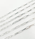 Load image into Gallery viewer, X16SS. Sterling Silver Flat Box Link Chain