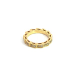 Load image into Gallery viewer, 14k Solid Yellow Gold Diamond Ring.