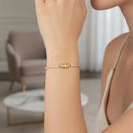 Load image into Gallery viewer, BTL65191. 14K Solid Gold Diamond Tennis Bracelet