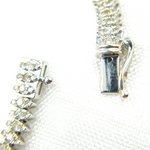 Load image into Gallery viewer, RSOJBR7043WG. 14K White Gold Bracelet with Diamond Leaves