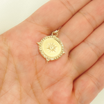 Load image into Gallery viewer, GDP177. 14K Solid Gold Diamond Star Charm