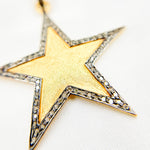 Load image into Gallery viewer, DP363. Diamond Sterling Silver Star Pendant