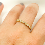 Load image into Gallery viewer, 14K Solid Gold Diamond Ring.