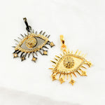 Load image into Gallery viewer, Buy Now Sterling Silver Eye Pendant