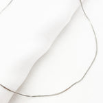 Load image into Gallery viewer, Oxidized Sterling Silver Wheat Necklaces