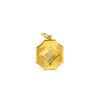Load image into Gallery viewer, GDP166. 14K Solid Gold Octagon Shape Pendant