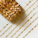 Load image into Gallery viewer, V170GF. 14k Gold Filled Marina and Cable Link Chain
