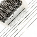 Load image into Gallery viewer, Silver Diamond Cut Ball Chain