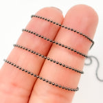 Load image into Gallery viewer, Sterling Silver Diamond Cut Ball Chain