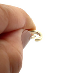 Load image into Gallery viewer, 1361-14Y-8X17. 14k solid gold oval clasp 8x17mm