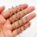 Load image into Gallery viewer, 925 Sterling Silver Oxidized Flat Curb Chains