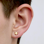 Load image into Gallery viewer, 14K Yellow Gold Star Jewelry Set