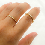 Load image into Gallery viewer, 14k Solid Gold Diamond Ring.