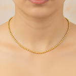 Load image into Gallery viewer, 200CP. 14k Solid Yellow Gold Bead Chain