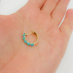 Load image into Gallery viewer, 14K Solid Gold Hoops