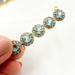 Load image into Gallery viewer, DC277. Diamond Sterling Silver Fancy Pendant with Gemstone