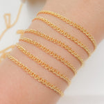 Load image into Gallery viewer, 14k Gold Filled Double Curb Chain