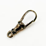 Load image into Gallery viewer, Black Rhodium Sterling Silver Swivel Clasps