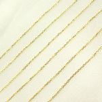 Load image into Gallery viewer, 14k Solid Yellow Gold Cable Link Chain