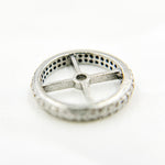 Load image into Gallery viewer, DC738. Diamond & Sterling Silver Spacer Bead
