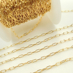 Load image into Gallery viewer, 2505GF. 14k Gold Filled Paperclip Chain